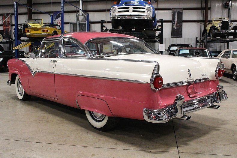 1955 Ford Crown Victoria Pink Coupe