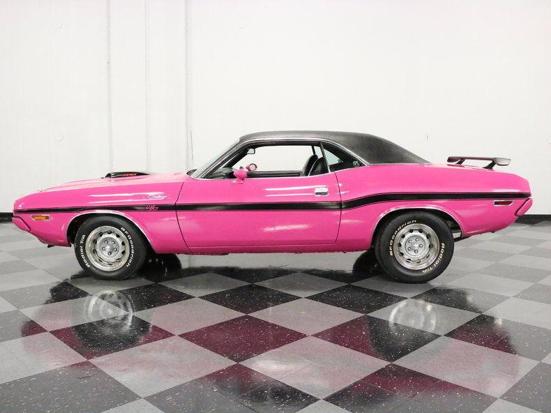 Bright Panther Pink 1970 Dodge Challenger RT/SE 440 Six Pack Tribute
