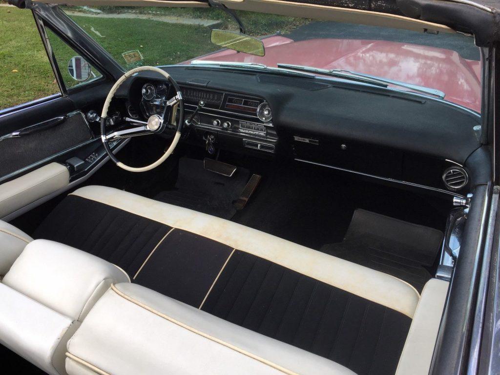 Custom built Pink 1964 Cadillac Deville Convertible