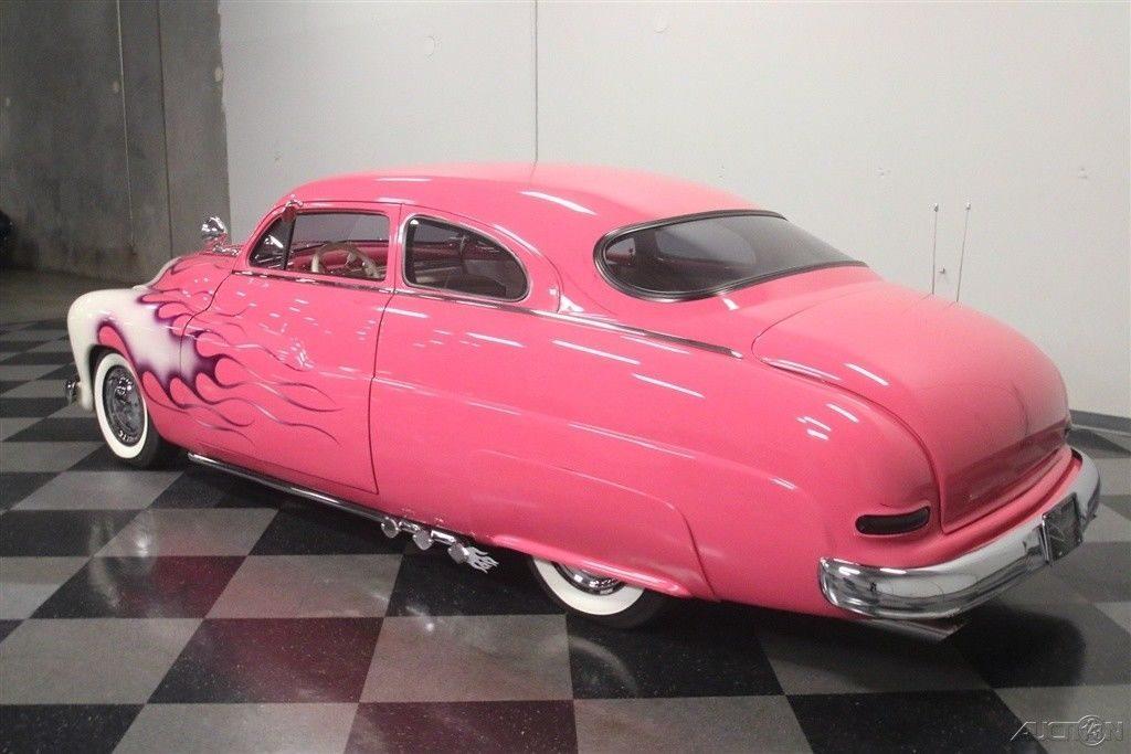 1949 Mercury Coupe Lead Sled Pink flames