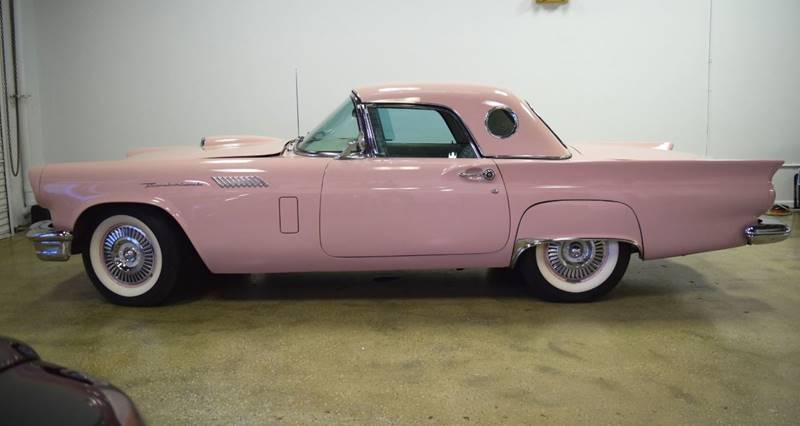 1957 Ford Thunderbird Pink Convertible