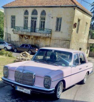 Pink 1971 Mercedes-Benz 200 Series for sale