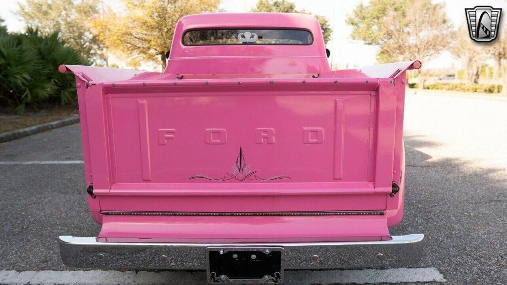1956 Ford F 100 Pink