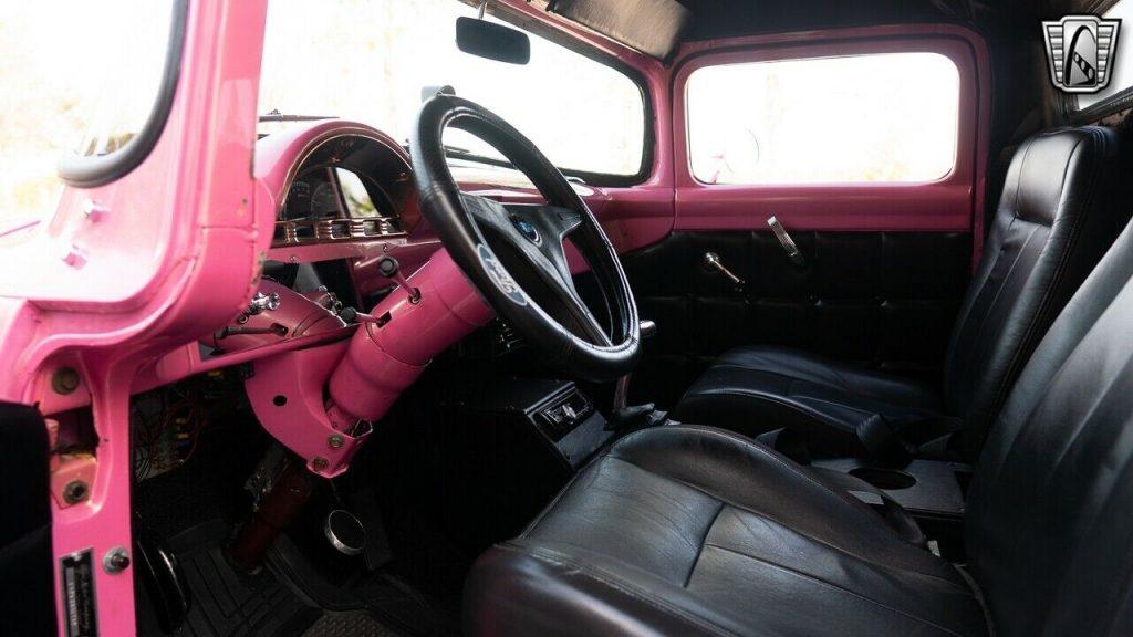 1956 Ford F 100 Pink