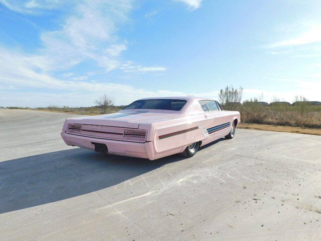 Pink 1968 Chrysler New Yorker 440 ci V8