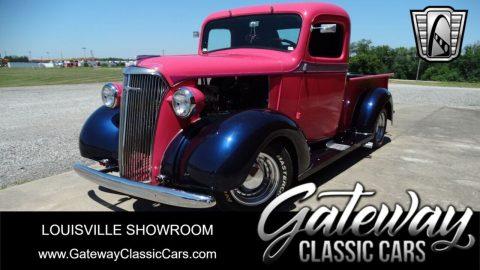 Pink / Blue 1937 Chevrolet Truck 350 CU V8 3 sp for sale