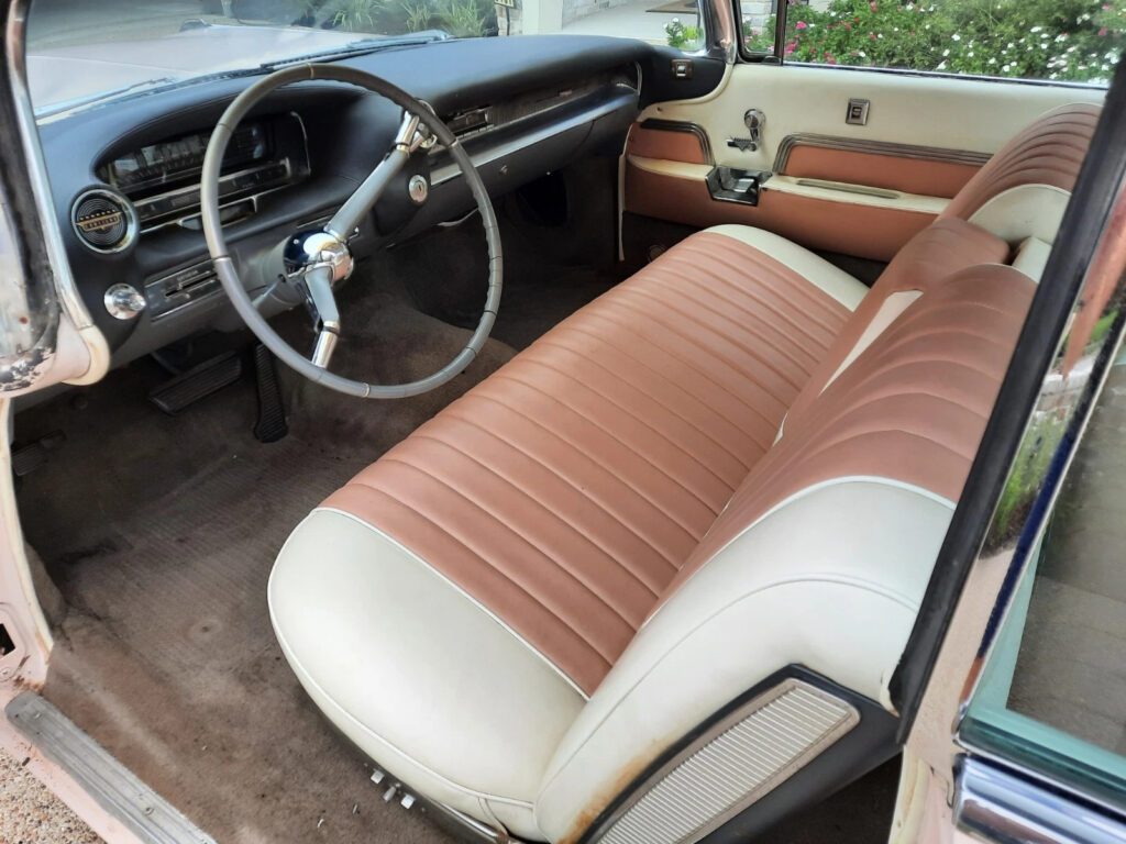 1959 Pink Cadillac Coupe Deville