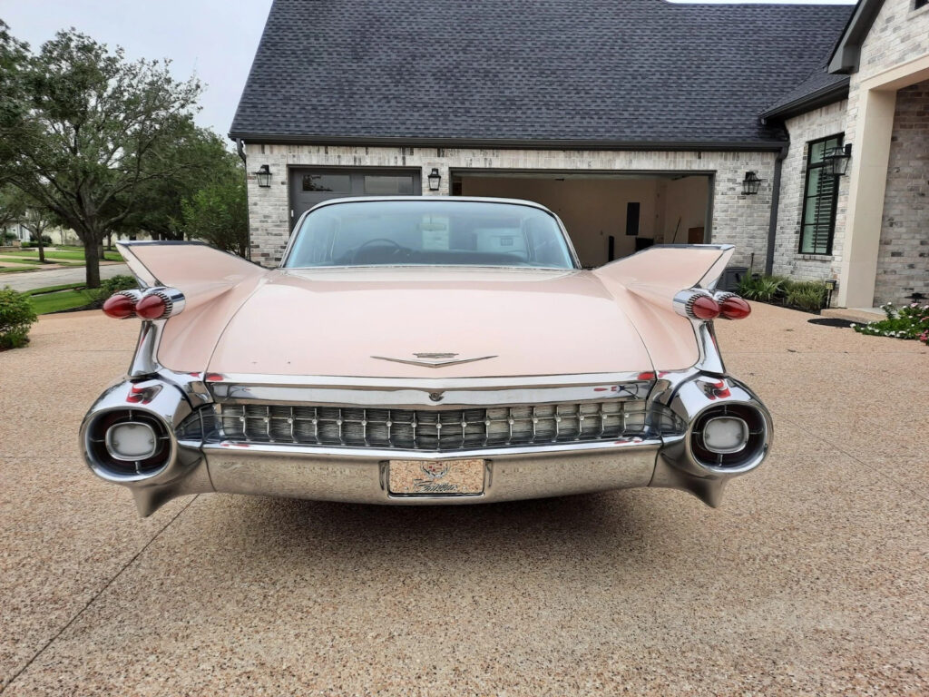 1959 Pink Cadillac Coupe Deville