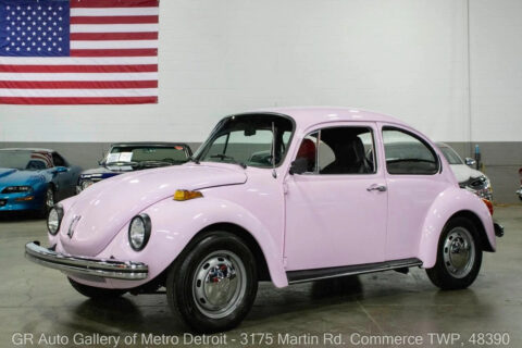 1974 Volkswagen Super Beetle 3898 Miles Pink 1600cc 4-Cylinder 4-Speed Manual for sale
