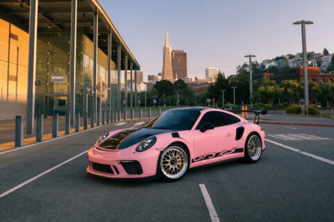 2019 Porsche 911 GT3 RS 1529 Miles Black w/ Pink Wrap 4.0L H6 520hp 346ft. lbs for sale