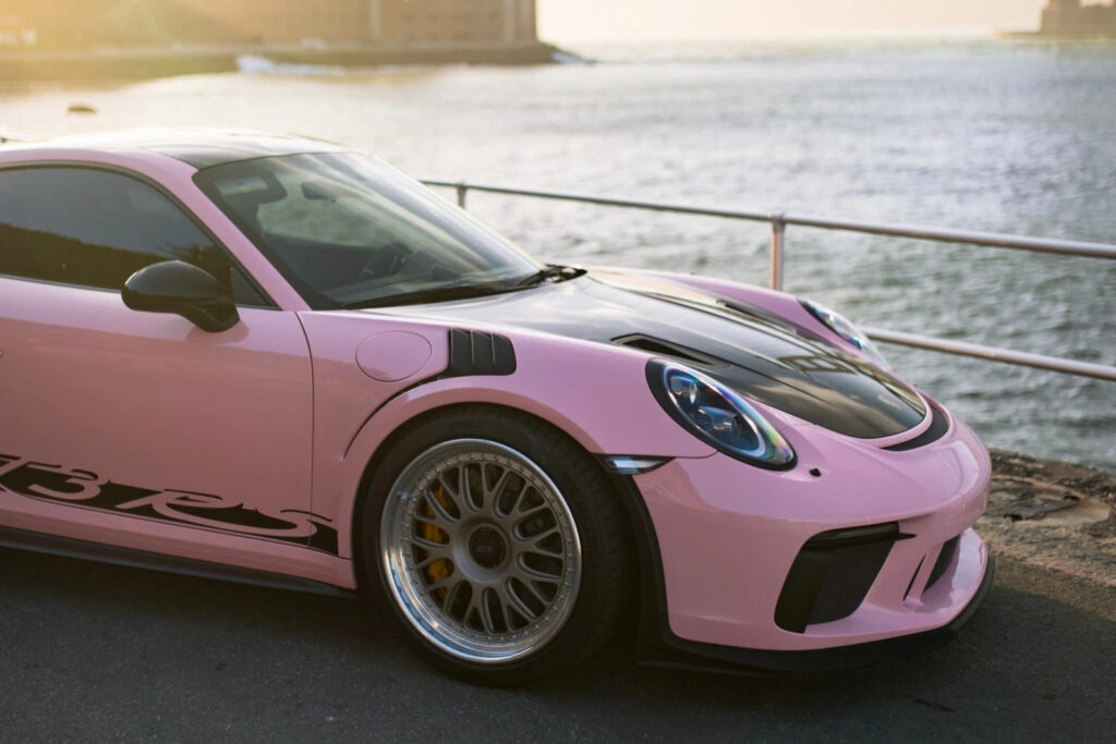 2019 Porsche 911 GT3 RS 1529 Miles Black w/ Pink Wrap 4.0L H6 520hp 346ft. lbs