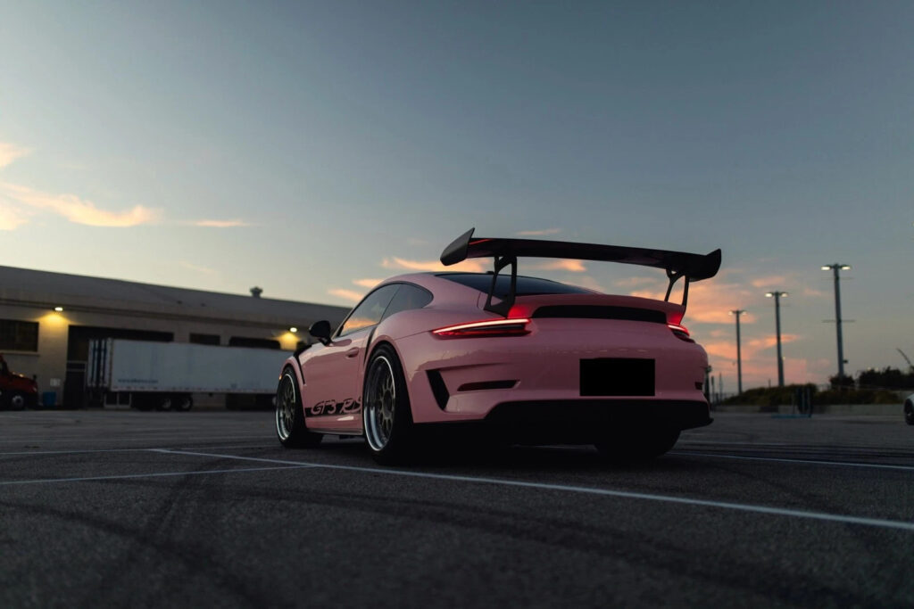 2019 Porsche 911 GT3 RS 1529 Miles Black w/ Pink Wrap 4.0L H6 520hp 346ft. lbs