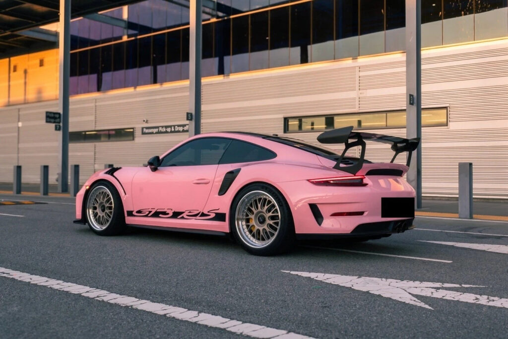 2019 Porsche 911 GT3 RS 1529 Miles Black w/ Pink Wrap 4.0L H6 520hp 346ft. lbs