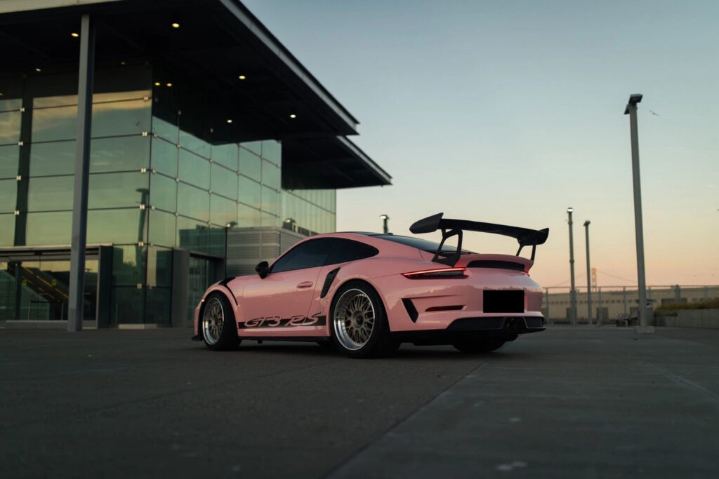 2019 Porsche 911 GT3 RS 1529 Miles Black w/ Pink Wrap 4.0L H6 520hp 346ft. lbs