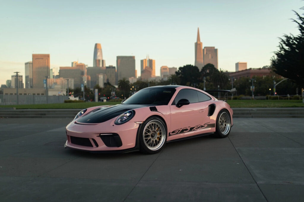 2019 Porsche 911 GT3 RS 1529 Miles Black w/ Pink Wrap 4.0L H6 520hp 346ft. lbs