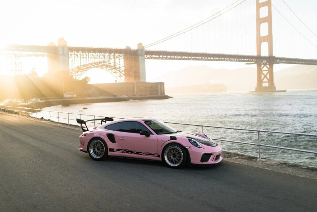 2019 Porsche 911 GT3 RS 1529 Miles Black w/ Pink Wrap 4.0L H6 520hp 346ft. lbs