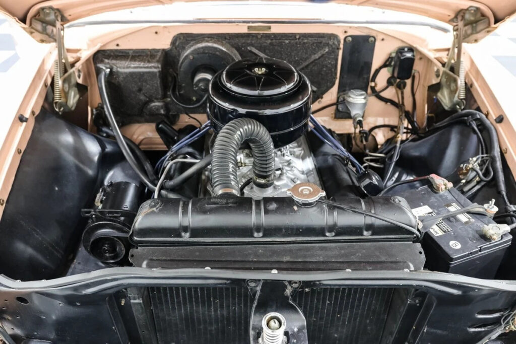 1956 Plymouth Suburban Sport 10717 Miles Pink Station Wagon 277ci V8 3 Speed Manual