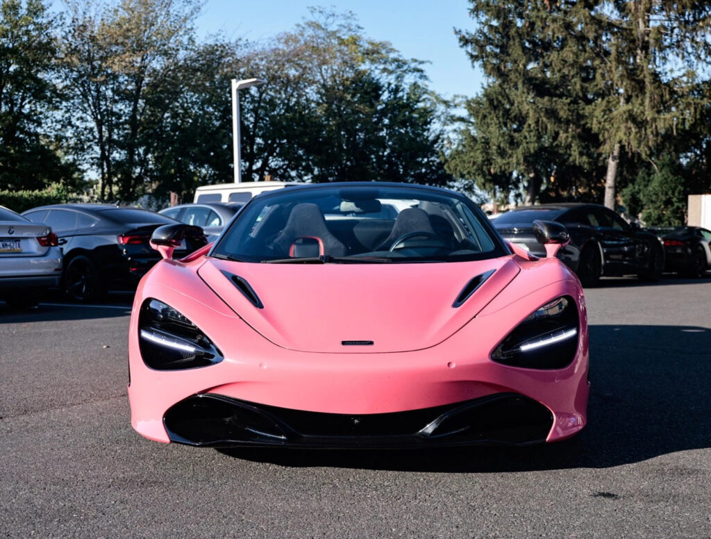 2020 Mclaren 720S Spider Performance 15419 Miles Pink Wrap/silica White 4.0L