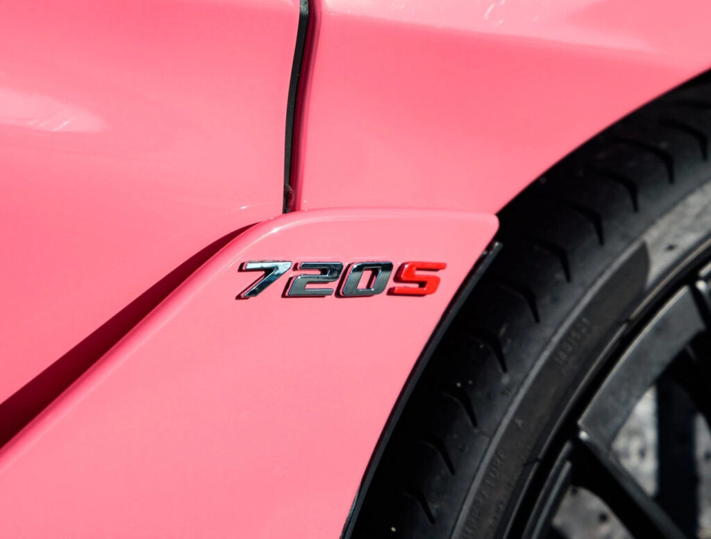 2020 Mclaren 720S Spider Performance 15419 Miles Pink Wrap/silica White 4.0L