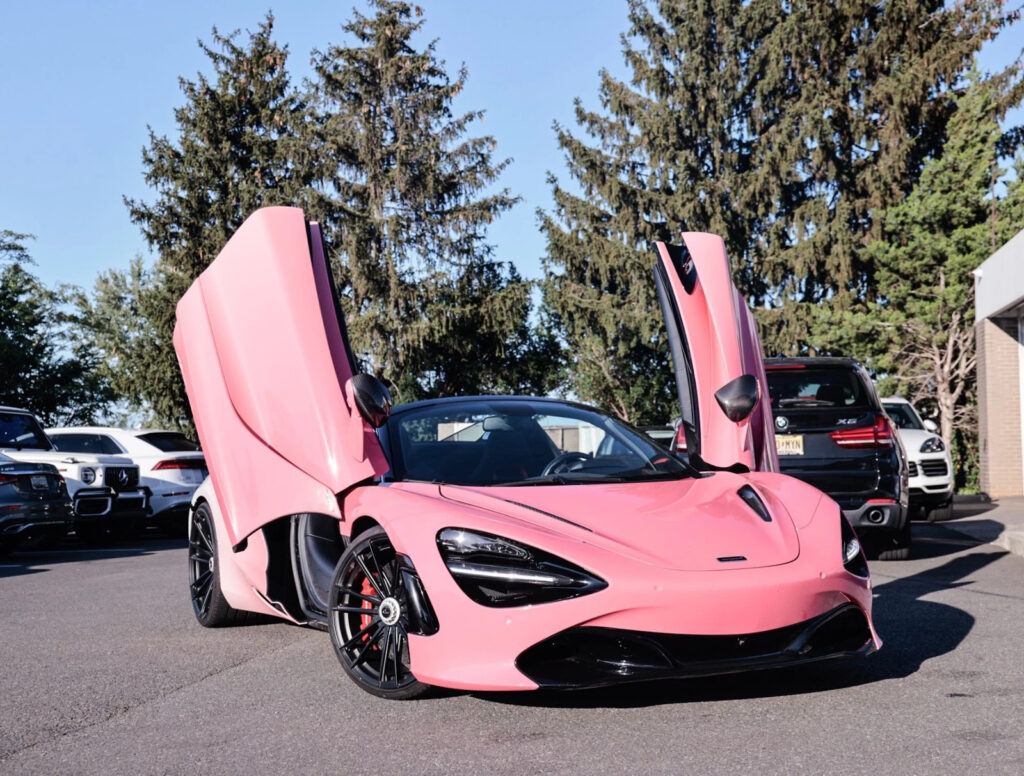2020 Mclaren 720S Spider Performance 15419 Miles Pink Wrap/silica White 4.0L