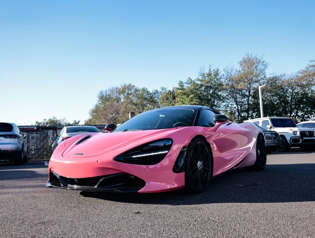 2020 Mclaren 720S Spider Performance 15419 Miles Pink Wrap/silica White 4.0L