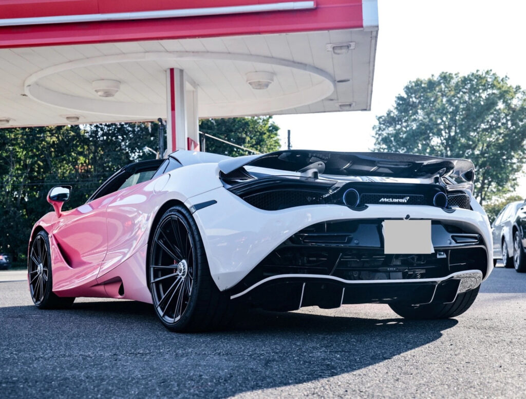 2020 Mclaren 720S Spider Performance 15419 Miles Pink Wrap/silica White 4.0L