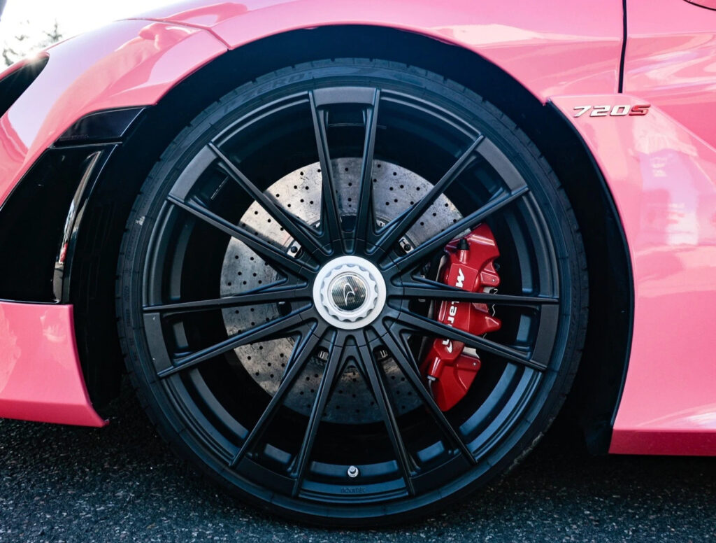 2020 Mclaren 720S Spider Performance 15419 Miles Pink Wrap/silica White 4.0L